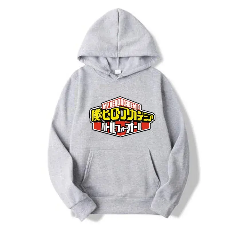 Anime Men Pink Hoodie with Graphic Print - Image 3
