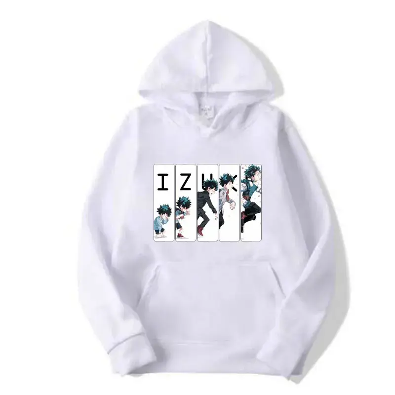 Anime Men Pink Hoodie with Graphic Print - Image 5