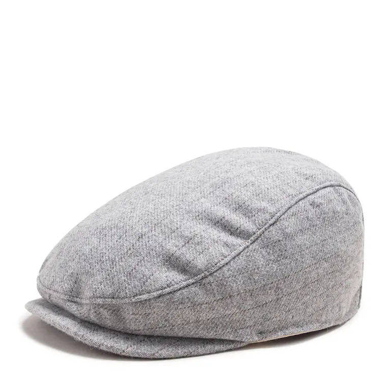 Wool Casual Forward Cap Yellow Retro Bailey Duck Tongue Hat