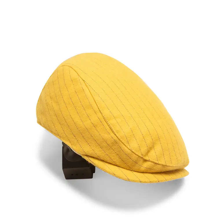 Wool Casual Forward Cap Yellow Retro Bailey Duck Tongue Hat