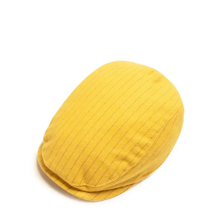 Wool Casual Forward Cap Yellow Retro Bailey Duck Tongue Hat