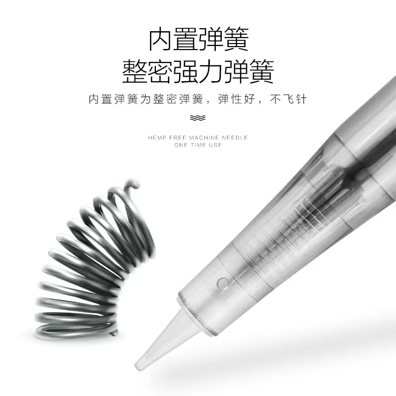 Hemp-free Semi-permanent Eyebrow Tattoo Needles 15-18g - Image 4