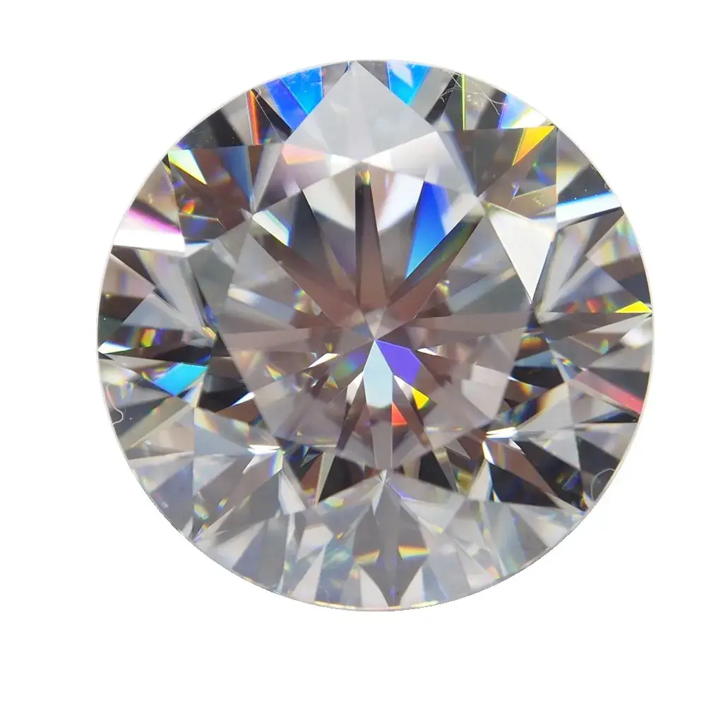 1 Karat 6.5mm Round D Fake Diamond VVS - Image 5