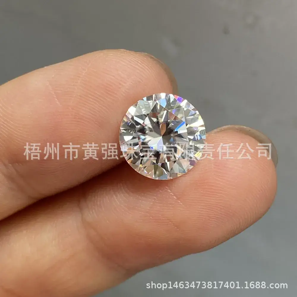 1 Karat 6.5mm Mosan Bare Diamond Eight Hearts Eight Arrows - Image 5