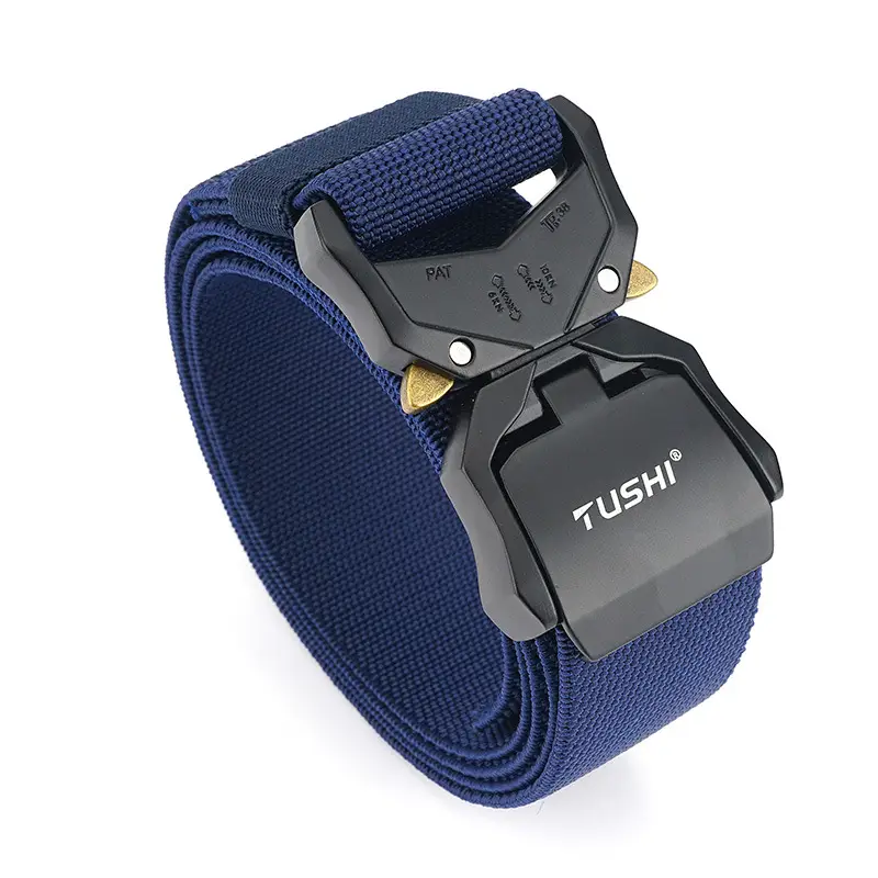 Men's Tactical Belt 3.8cm Aluminum Buckle Nylon Belt