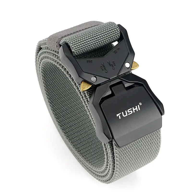 Men's Tactical Belt 3.8cm Aluminum Buckle Nylon Belt