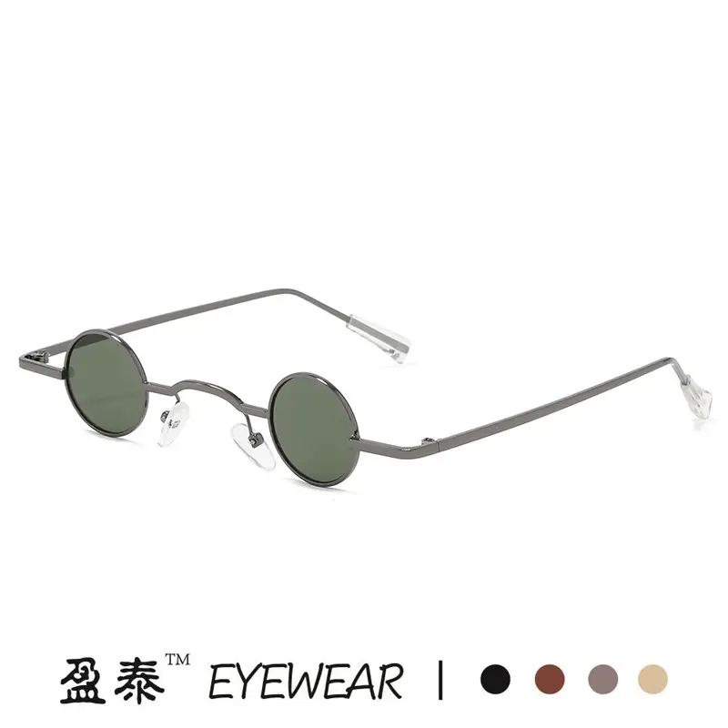 New Steampunk Sunglasses Round Frame European American Personality