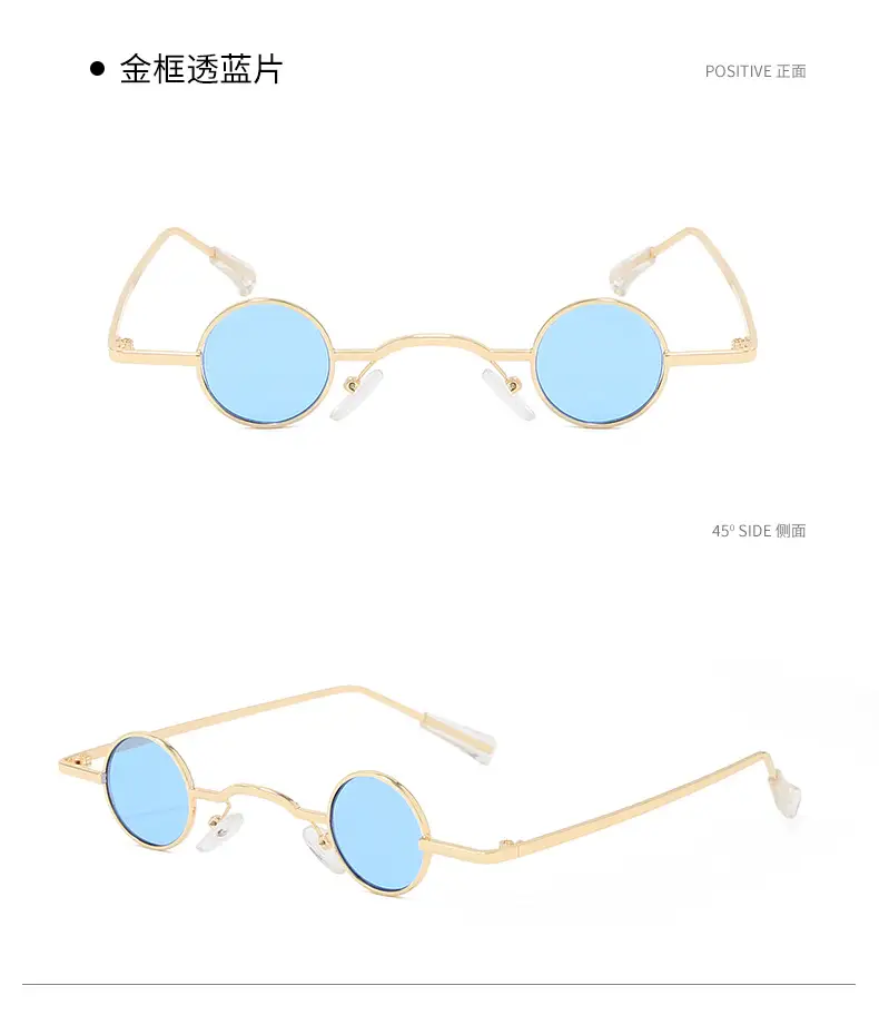 New Steampunk Sunglasses Round Frame European American Personality — feature 24