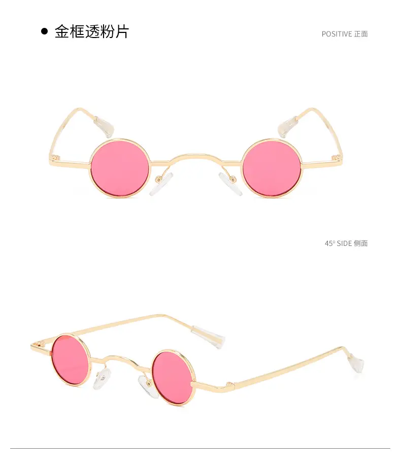 New Steampunk Sunglasses Round Frame European American Personality — feature 25