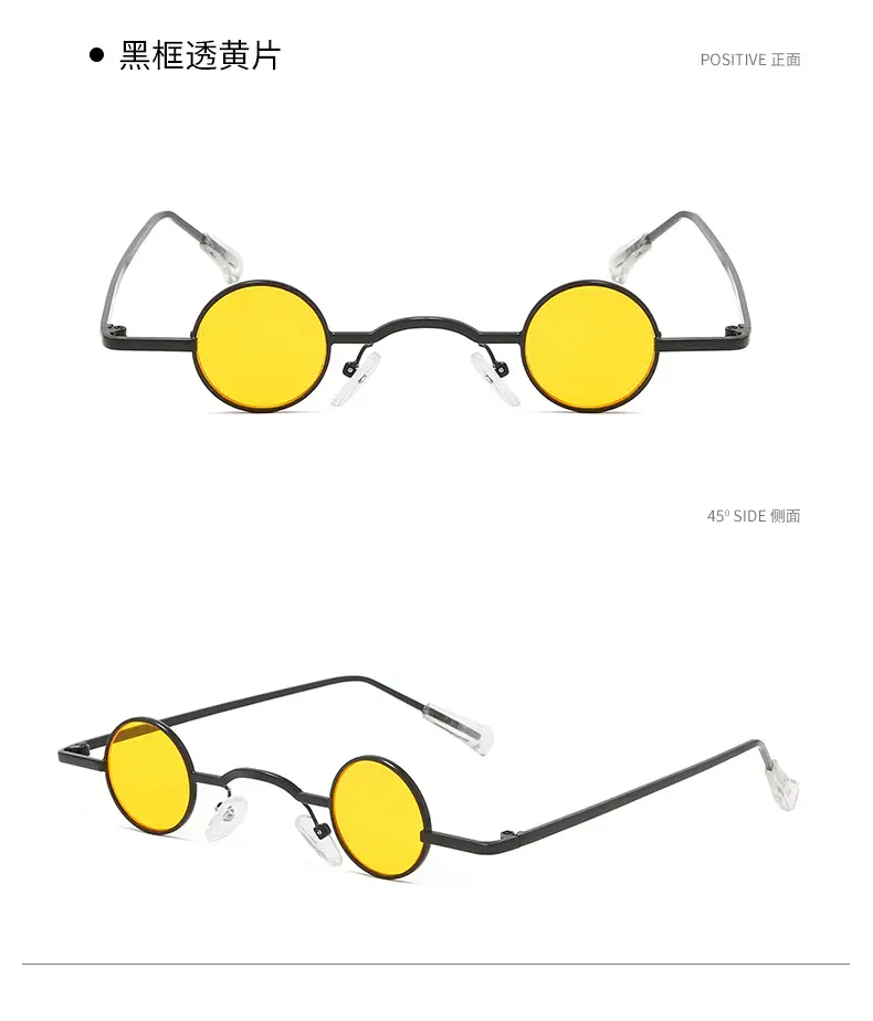 New Steampunk Sunglasses Round Frame European American Personality — feature 26