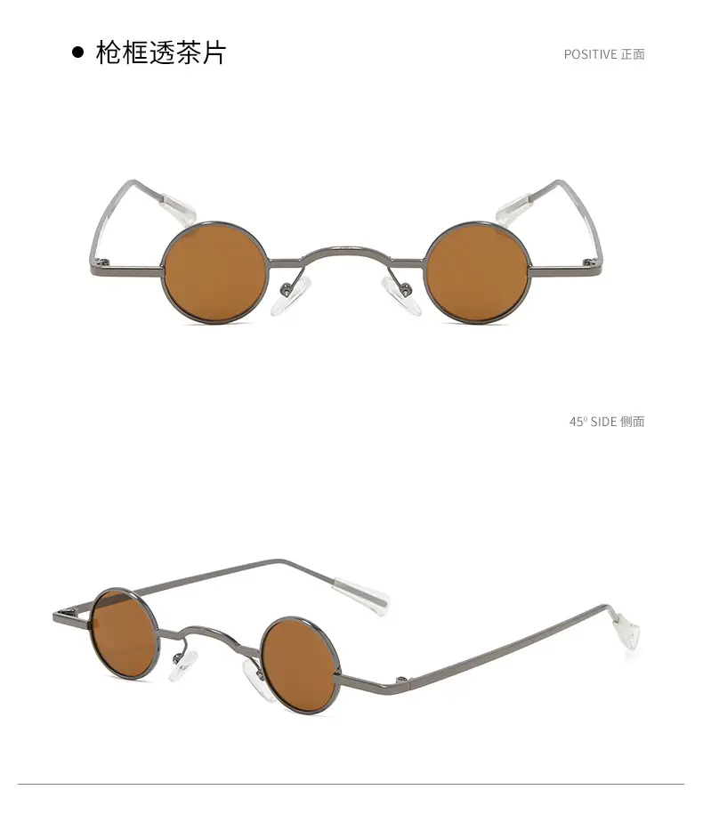 New Steampunk Sunglasses Round Frame European American Personality — feature 27