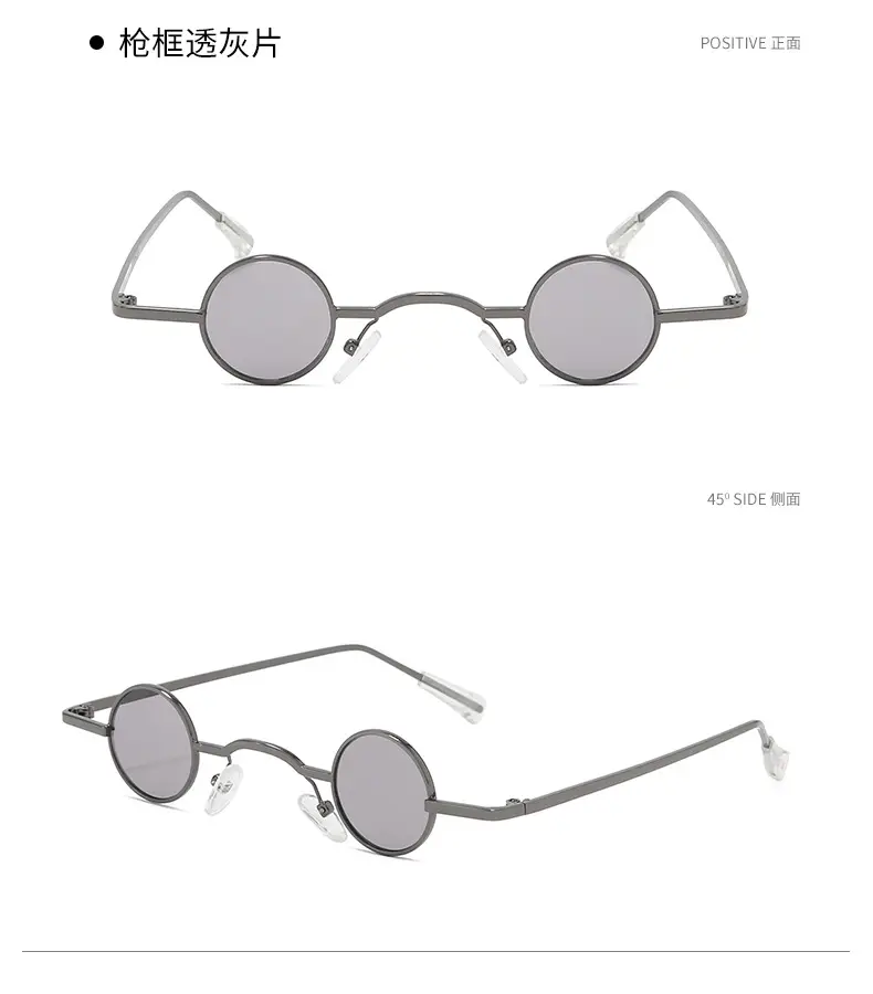 New Steampunk Sunglasses Round Frame European American Personality — feature 28