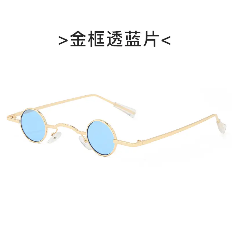 New Steampunk Sunglasses Round Frame European American Personality
