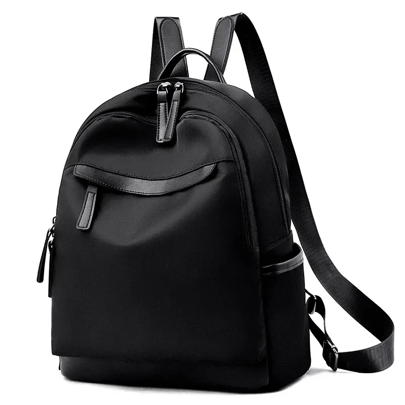 Black Korean Style Shoulder Backpack for Women