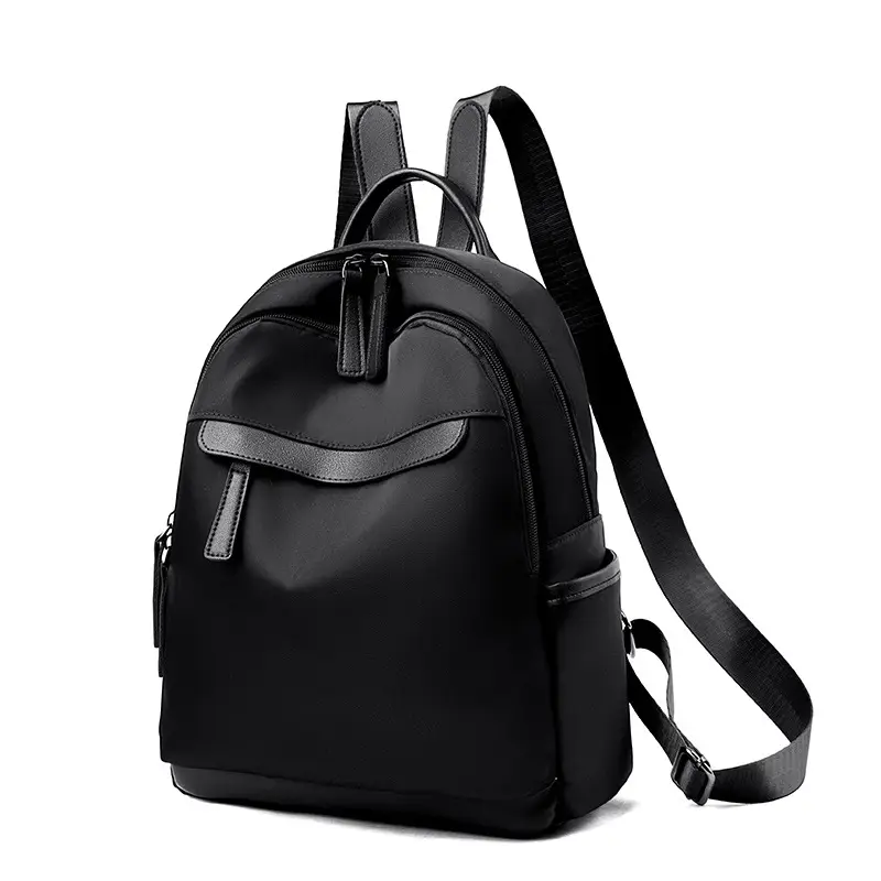 Black Korean Style Shoulder Backpack for Women