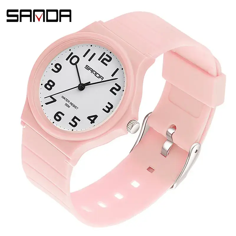 Sanda Fashion Watch for Girls, 6 Colors, Casual Elegant Wristwatch - Image 16