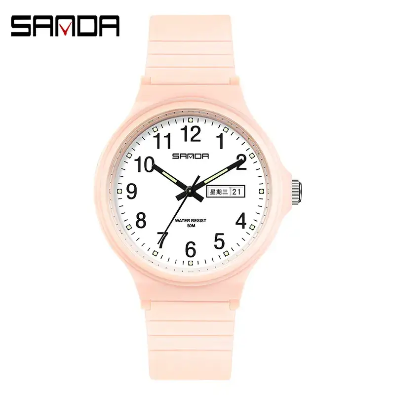 Sanda Fashion Watch for Girls, 6 Colors, Casual Elegant Wristwatch - Image 10