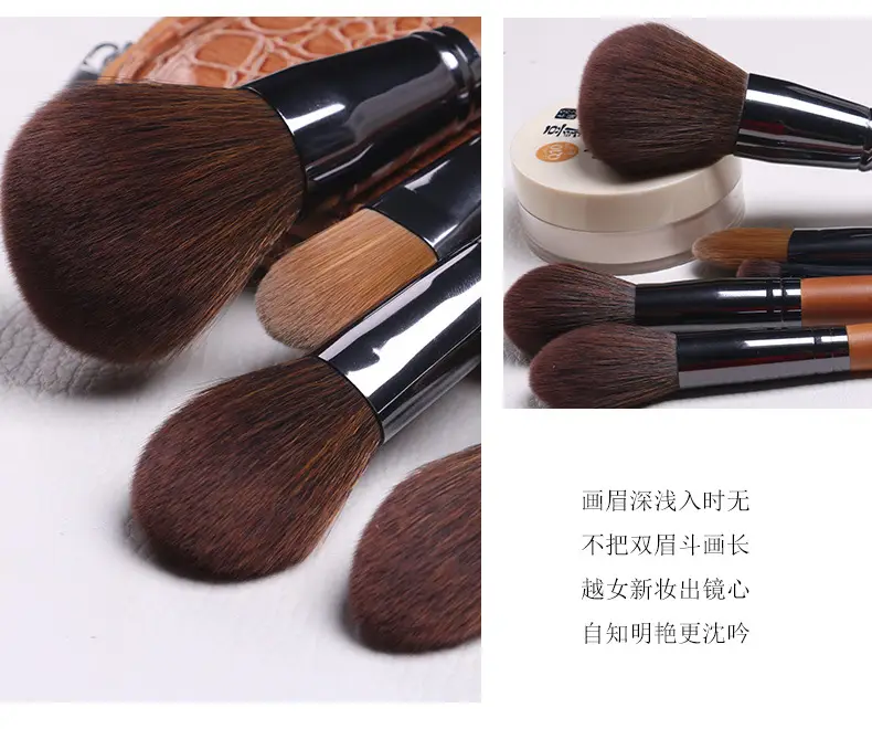 New 9 Wooden Makeup Brushes for Beginners β feature 18