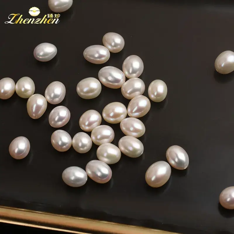 7.5-8mm Natural Freshwater Pearl Loose Beads - Image 3