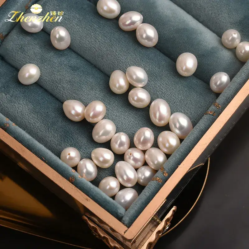 7.5-8mm Natural Freshwater Pearl Loose Beads - Image 4