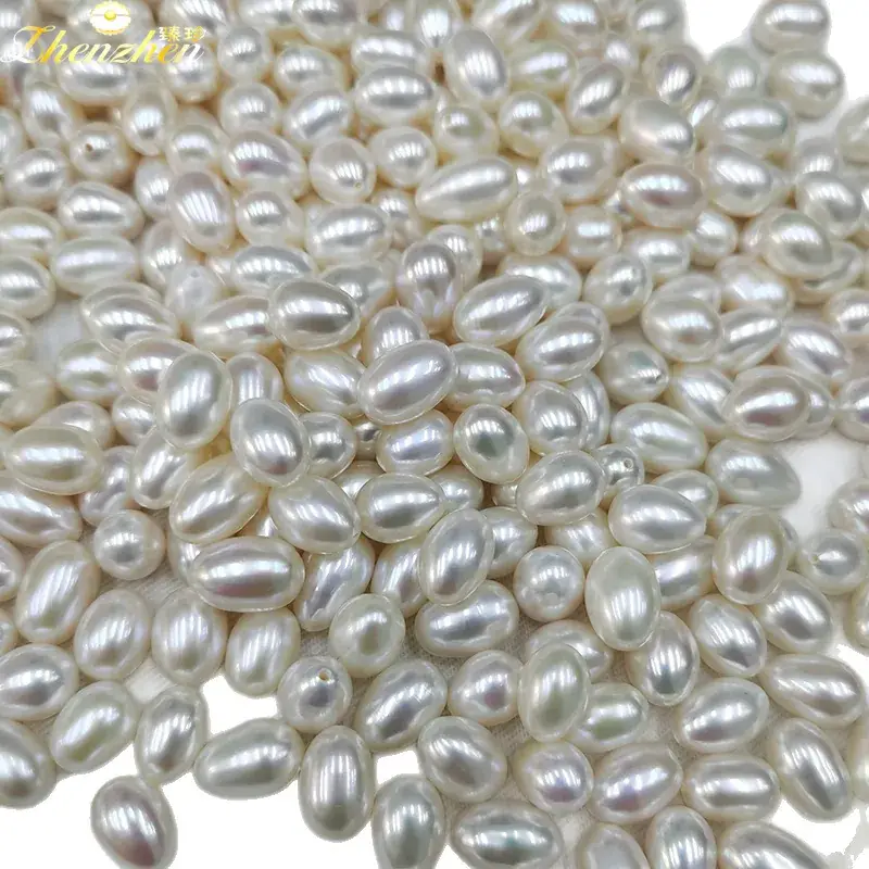7.5-8mm Natural Freshwater Pearl Loose Beads - Image 5