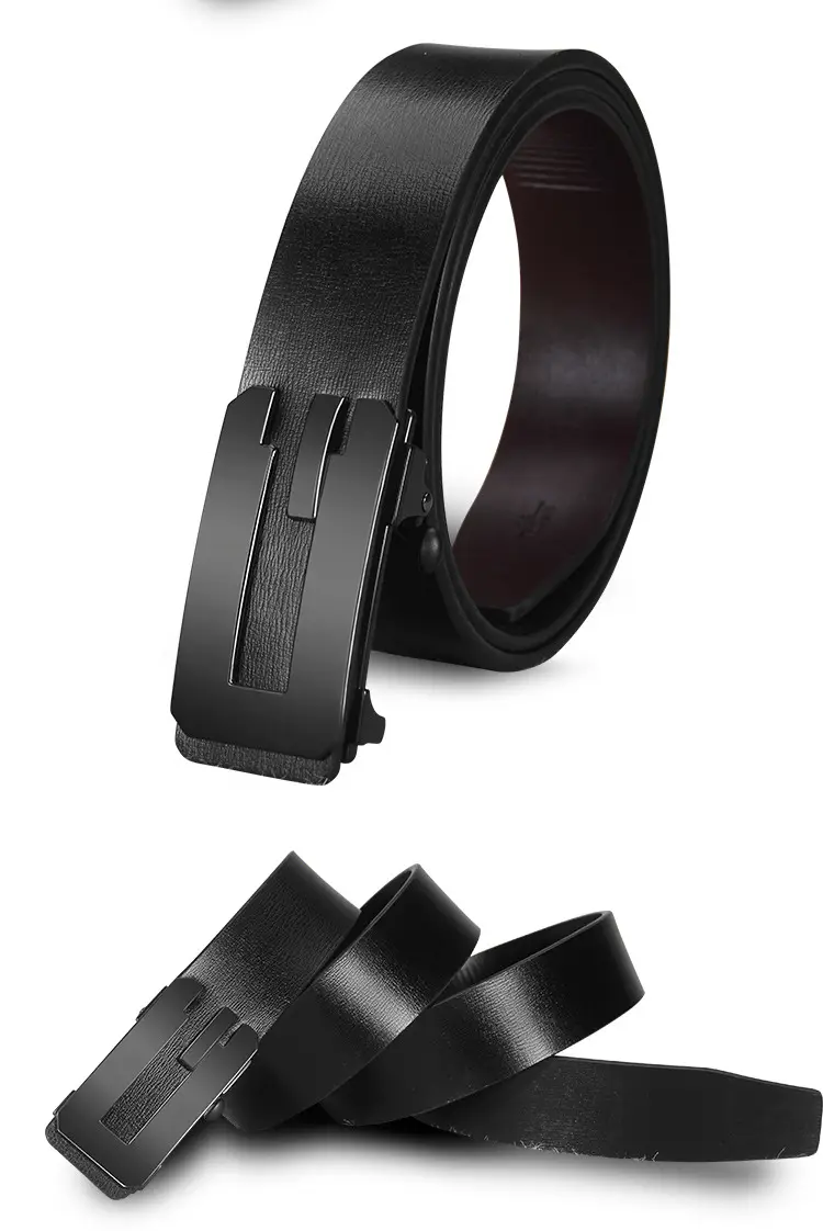 New Men's Toothless Automatic Leather Belt β feature 16