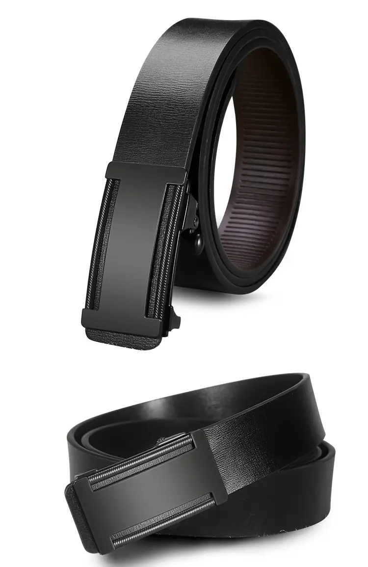 New Men's Toothless Automatic Leather Belt β feature 17