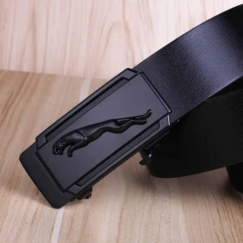 New Men's Toothless Automatic Leather Belt - Image 13