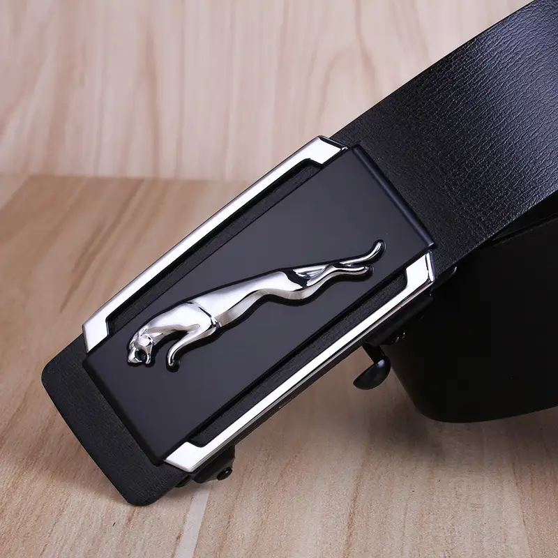 New Men's Toothless Automatic Leather Belt - Image 14