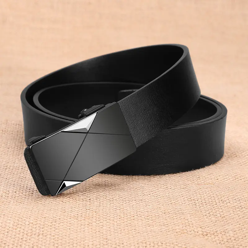 New Men's Toothless Automatic Leather Belt - Image 16