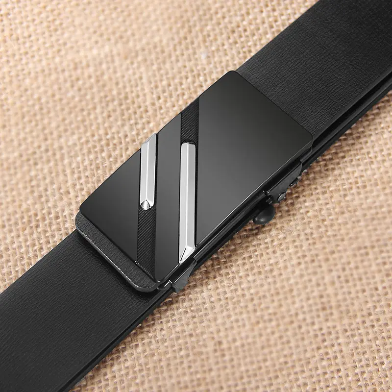 New Men's Toothless Automatic Leather Belt - Image 17
