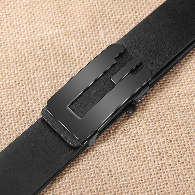 New Men's Toothless Automatic Leather Belt - Image 2