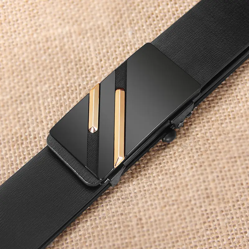 New Men's Toothless Automatic Leather Belt - Image 9