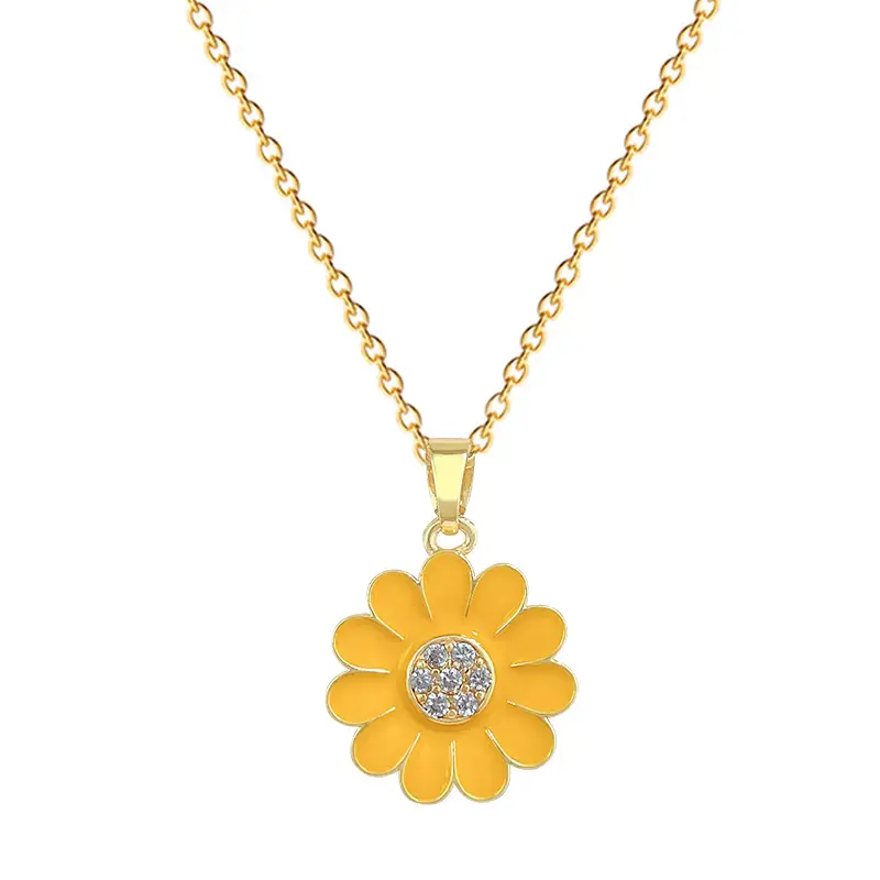 Luxury Zircon Heart Earrings & Necklace Set