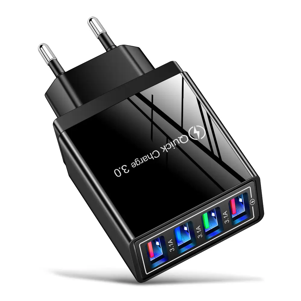 4 USB Charging Head with Luminous Color & 3A Smart Charging - Image 21