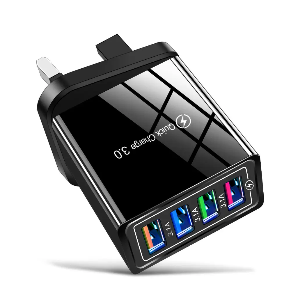 4 USB Charging Head with Luminous Color & 3A Smart Charging - Image 15