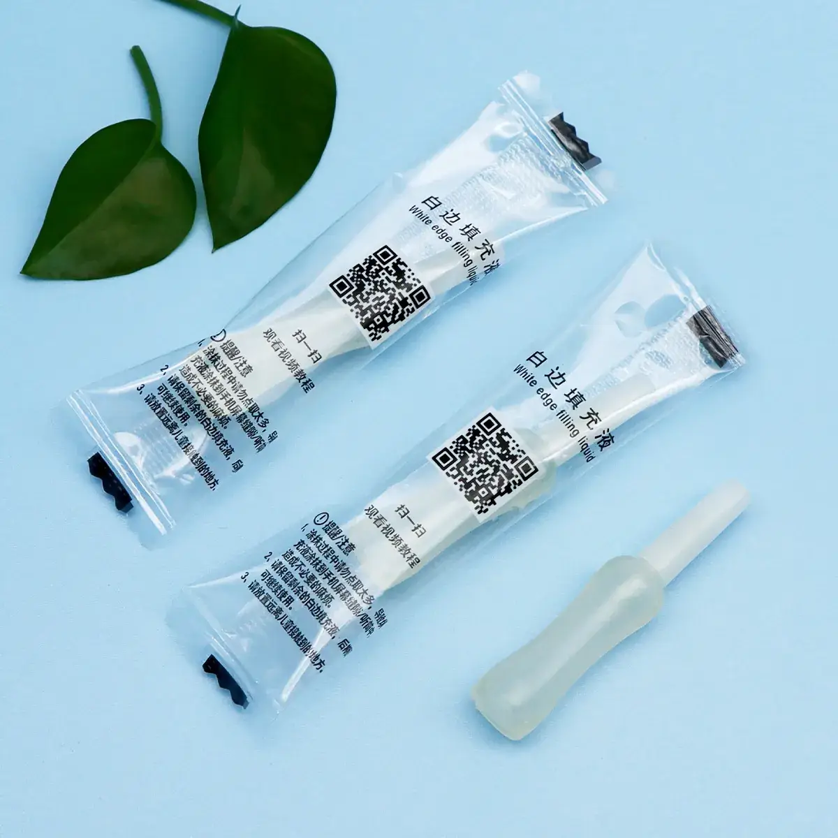 Tempered Film White Edge Filler Liquid Screen Kit