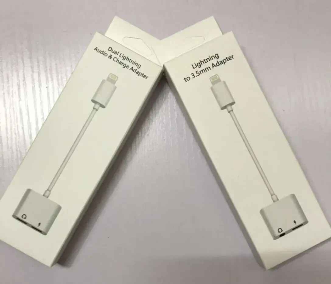 Apple 7/8/X Headset Adapter 3.5mm Converter White — feature 12