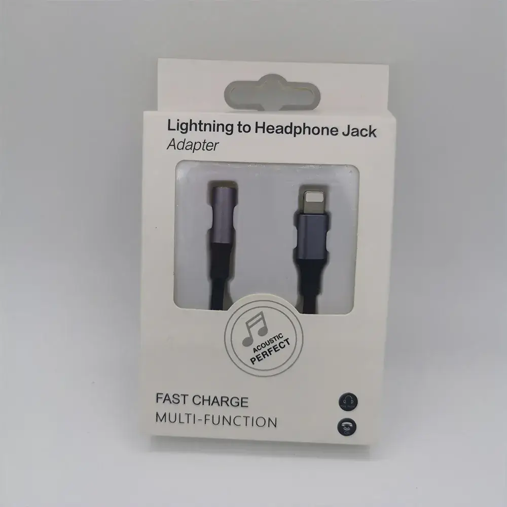 Apple 7/8/X Headset Adapter 3.5mm Converter White - Image 12