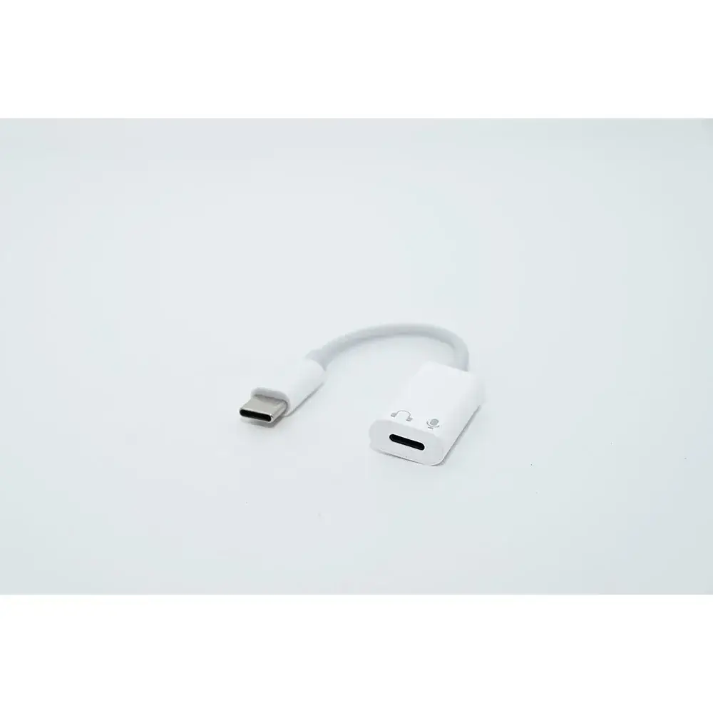 Apple 7/8/X Headset Adapter 3.5mm Converter White - Image 3