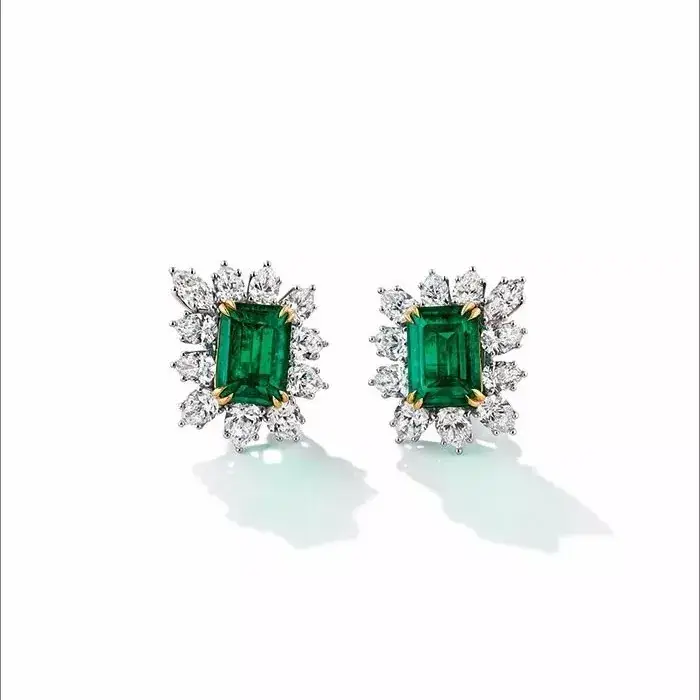 Natural Color Zambian Dark Green Emerald Bare Stone Cultivated Synthetic Gem