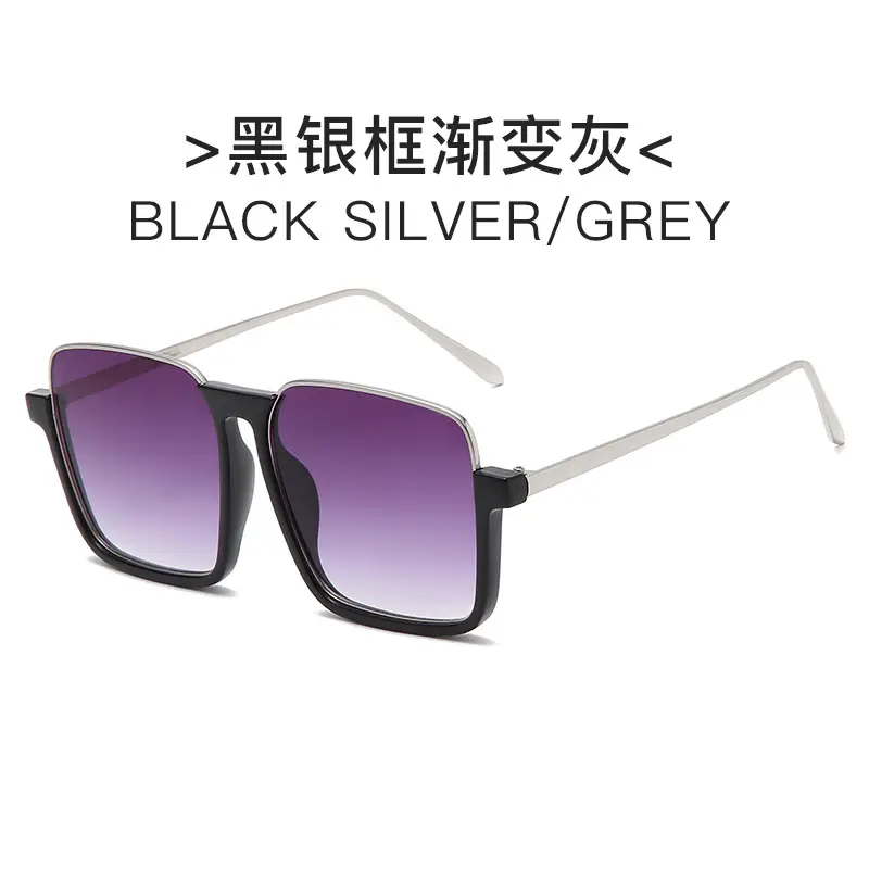 New Retro Half Frame Glasses Fashionable Trendy Internet Celebrity Same Style Sunglasses Frame ins Small Fragrant Sunglasses