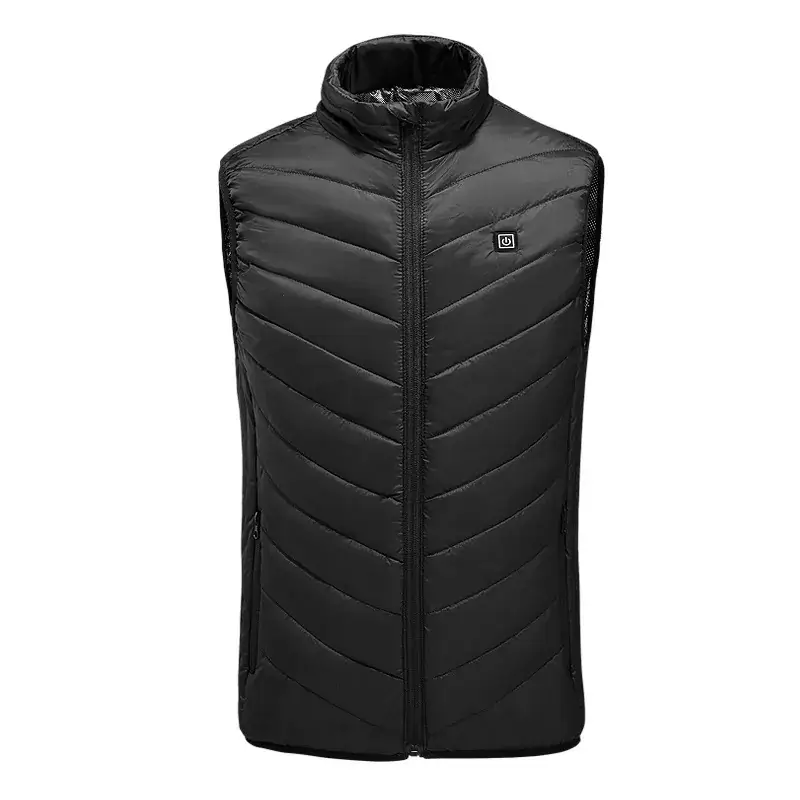 Black Smart Heating Vest for Men Women Korean Tide - Image 6