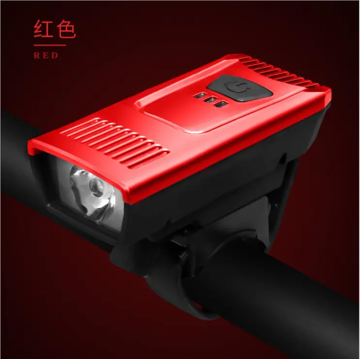 Blue USB Charging Night Riding Light for Bike & Mountain Bikes
