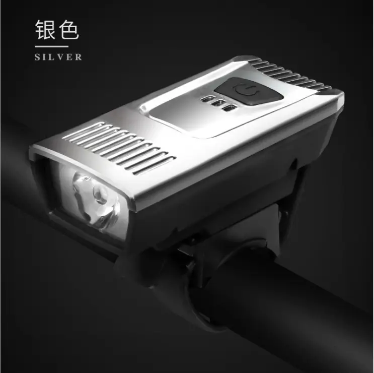 Blue USB Charging Night Riding Light for Bike & Mountain Bikes