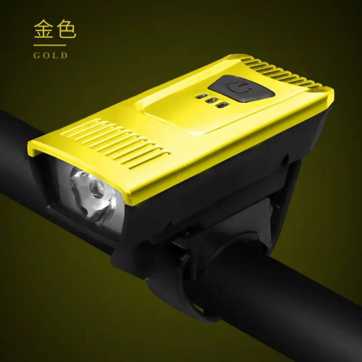 Blue USB Charging Night Riding Light for Bike & Mountain Bikes