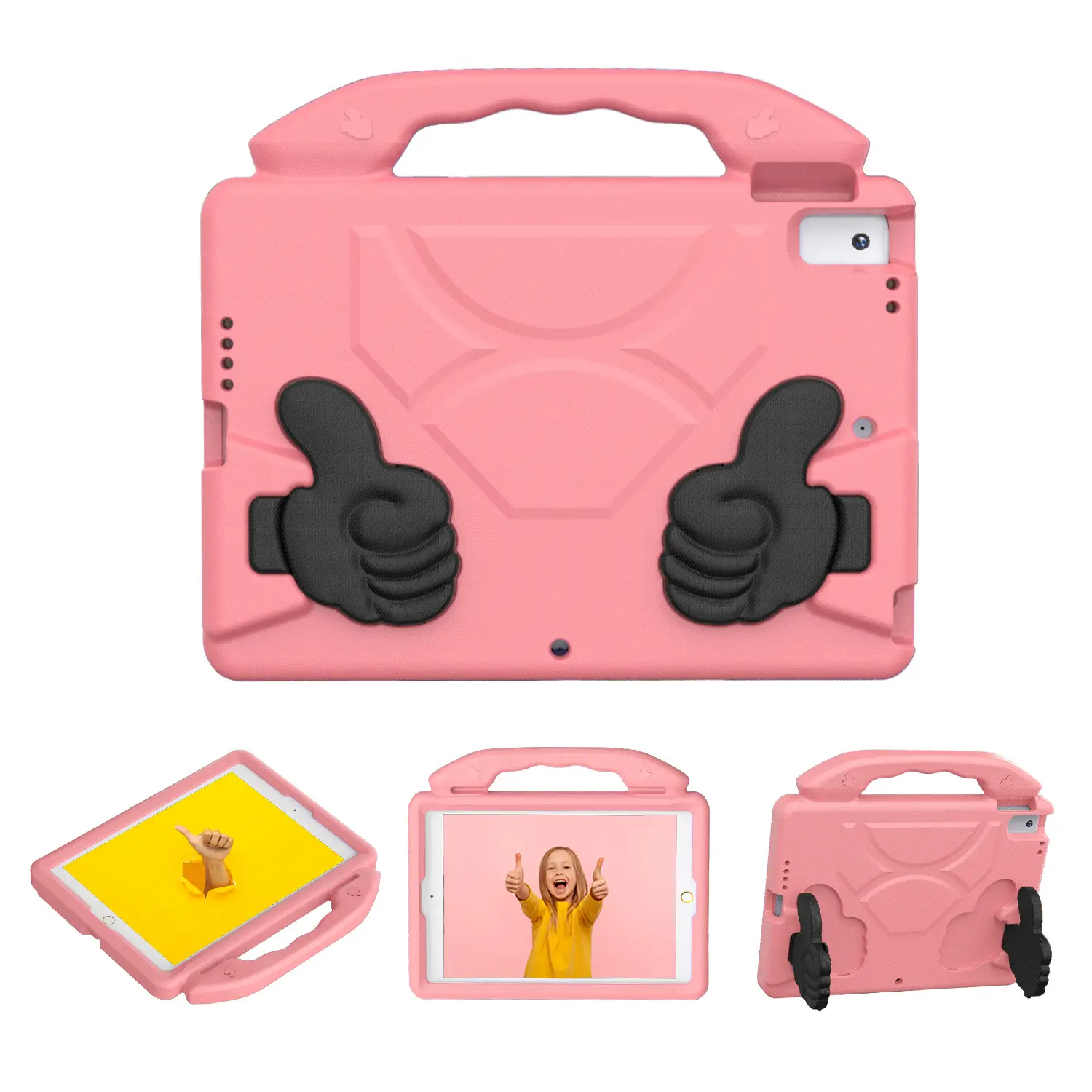 Pink iPad Tablet Case for Kids 10.2/10.5" Anti-Fall Portable - Image 16