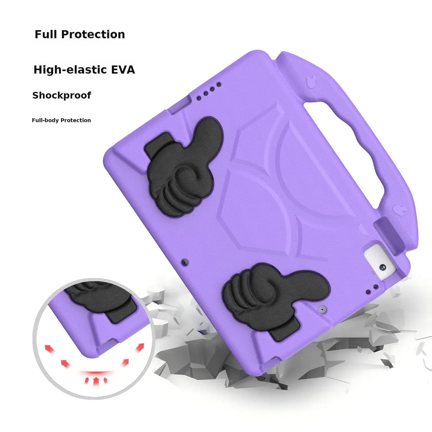 Pink iPad Tablet Case for Kids 10.2/10.5" Anti-Fall Portable — feature 5