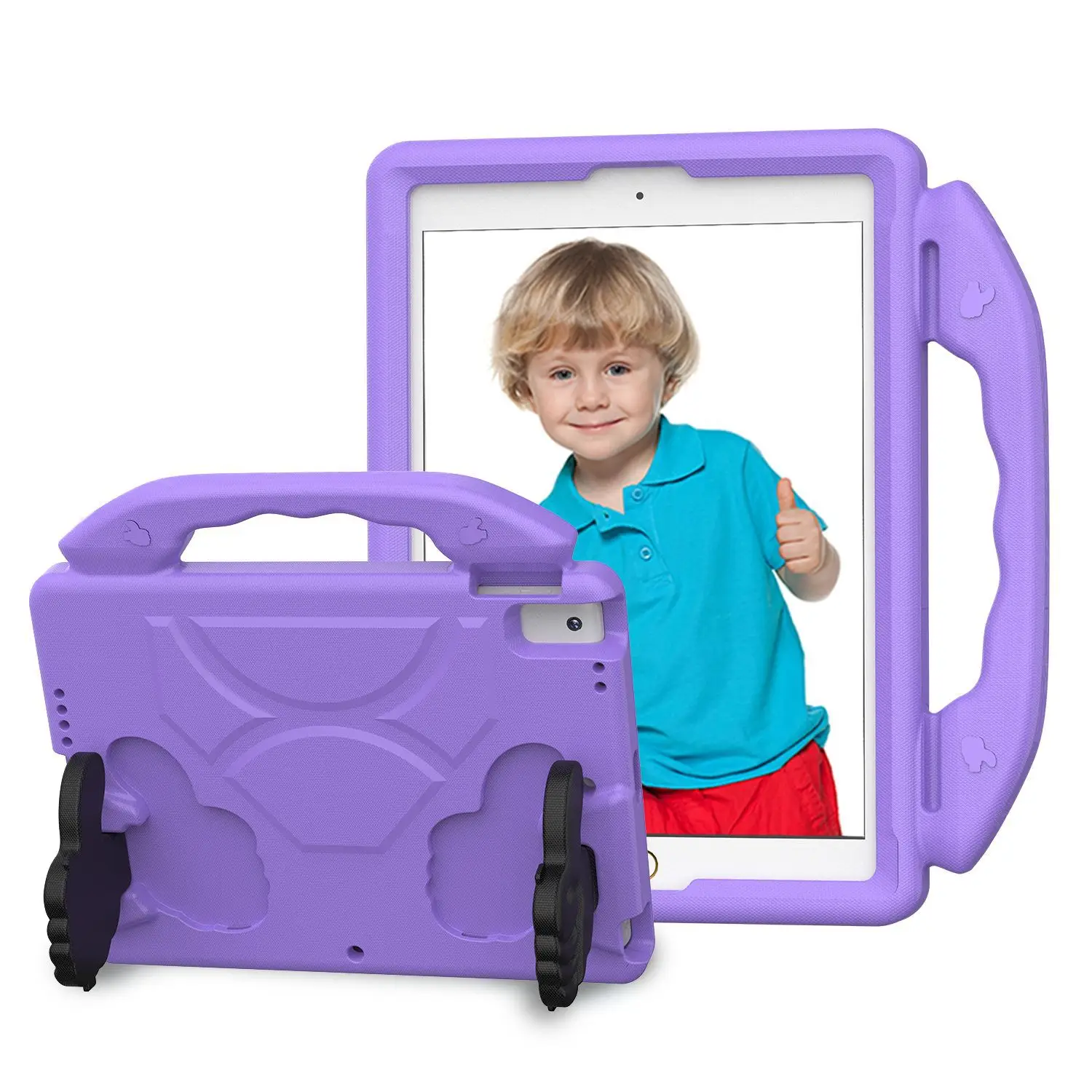 Pink iPad Tablet Case for Kids 10.2/10.5" Anti-Fall Portable - Image 11
