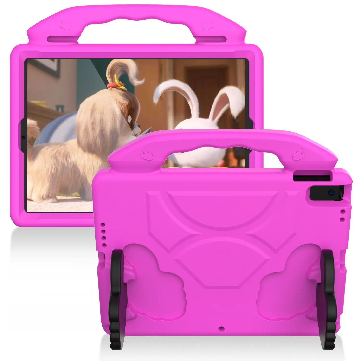 Pink iPad Tablet Case for Kids 10.2/10.5" Anti-Fall Portable - Image 6